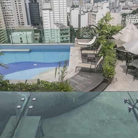 Hotel Atlantico Tower ริโอเดจาเนโร ภายนอก รูปภาพ Rooftop pool