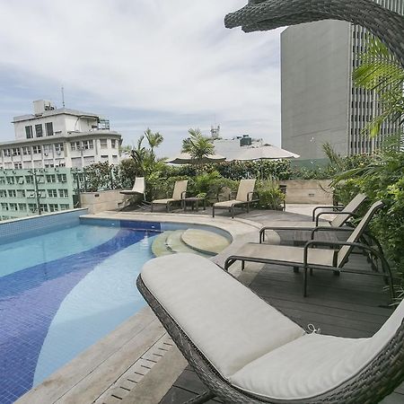 Hotel Atlantico Tower ริโอเดจาเนโร ภายนอก รูปภาพ Rooftop pool